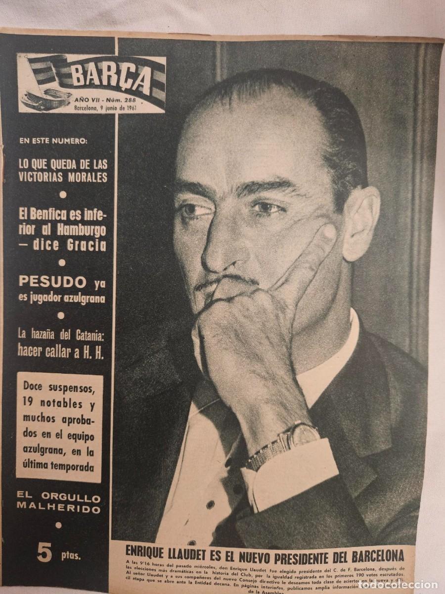 Sports collectibles: REVISTA BAR&Ccedil;A A&Ntilde;O VII N&ordm; 288 1961