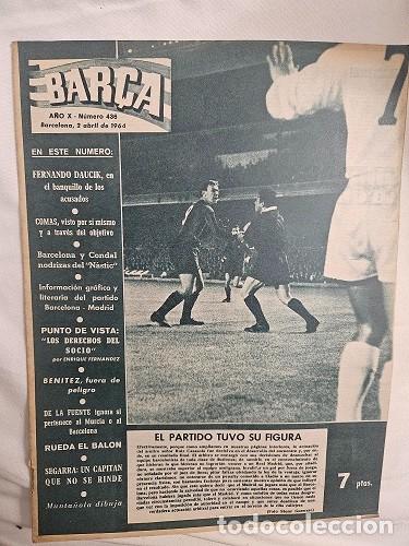 Sports collectibles: REVISTA BAR&Ccedil;A A&Ntilde;O X N&ordm; 436 1964