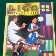 Coleccionismo deportivo: PSB -ALBUM DE LA LIGA DE PRIMERA DIVISION DE 95/96 CON 385 CROMOS FALTAN 3 FICHAJES MUY BUEN ESTADO
