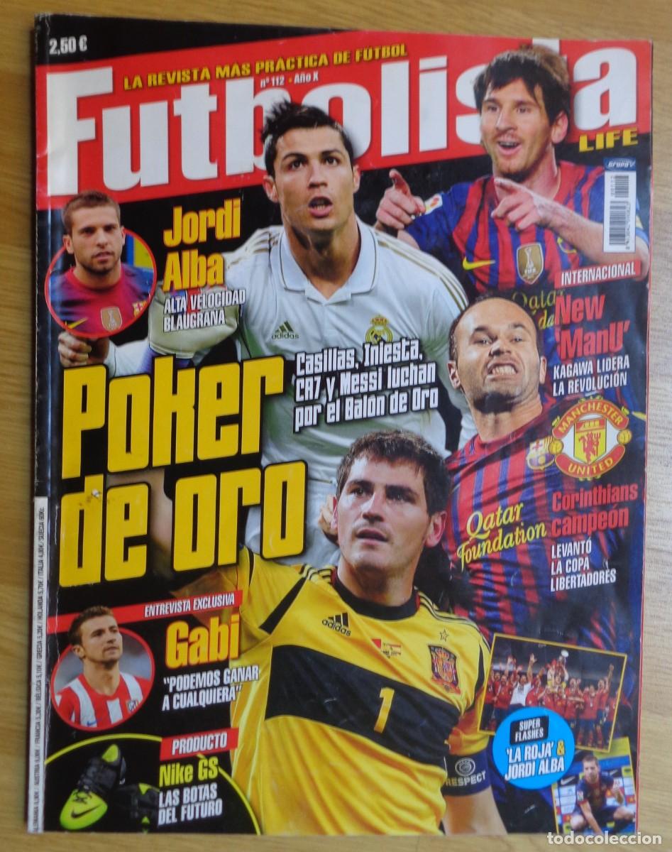 Coleccionismo deportivo: REVISTA FUTBOLISTA LIFE N&ordm; 112
