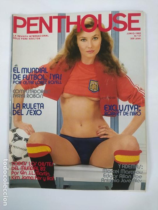 Coleccionismo deportivo: REVISTA PENTHOUSE. N&ordm; 51. A&Ntilde;O 1982. UN MUNDIAL SEXUAL. LA LEYENDA DE CACHEMIRA. TDKC50