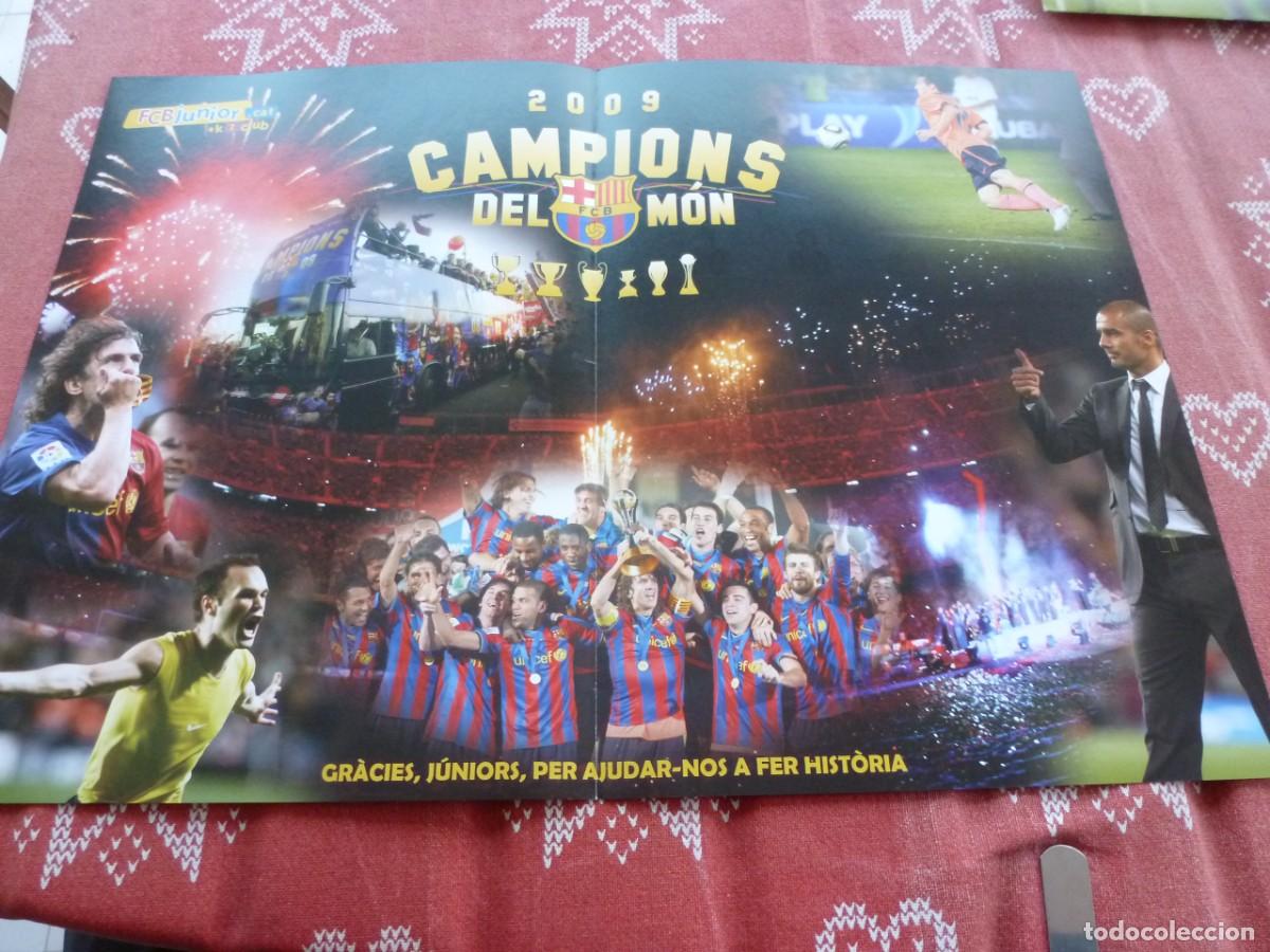 Collectionnisme sportif: (LLL)REVISTA BAR&Ccedil;A JUNIOR(4 PAG. EN CATAL&Aacute;N)-2-2010- CAMPEONES DEL MUNDO - EL SEXTETE-