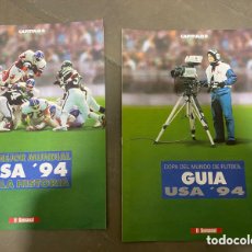 Coleccionismo deportivo: COLECCIONABLES EL SEMANAL CAPÍTULOS 8 Y 9 COPA DEL MUNDO DE FÚTBOL 1994