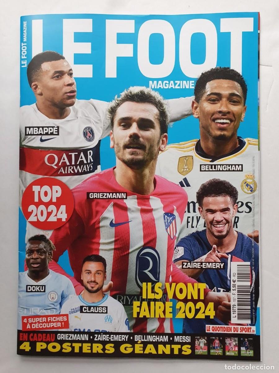 Coleccionismo deportivo: Revista francesa Magazine LE FOOT (#157 - 1&ordm; Tri. 2024) Sin Posters ni Fichas