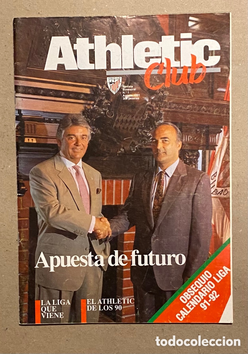Coleccionismo deportivo: ATHLETIC CLUB N&deg; 1 (1991). I&Ntilde;AKI S&Aacute;EZ, VER SUMARIO EN FOTOGRAF&Iacute;AS,&hellip;