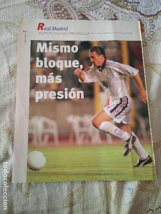 Coleccionismo deportivo: HOJA EXTRA LIGA 98-99 MUNDO DEPORTIVO 1998-1999 MIJATOVIC REAL MADRID