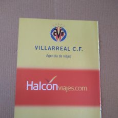 Coleccionismo deportivo: HOJA REVISTA VILLARREAL PUBLICIDAD HALCON VIAJES PEUGEOT LEONAUTO COCHE