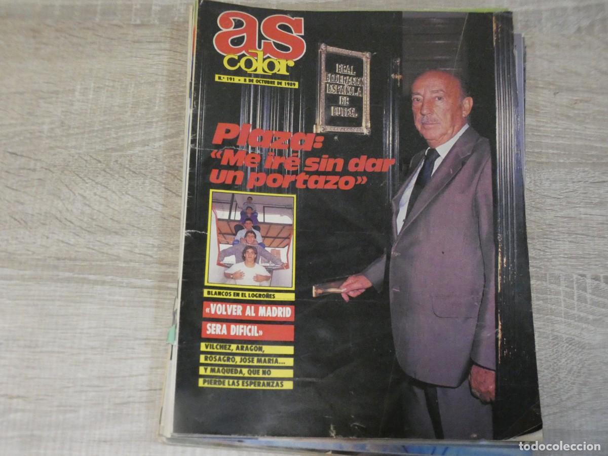 Coleccionismo deportivo: ARKANSAS1980 REVISTA DEPORTES AS COLOR NUM 191 8 OCTUBRE 1989