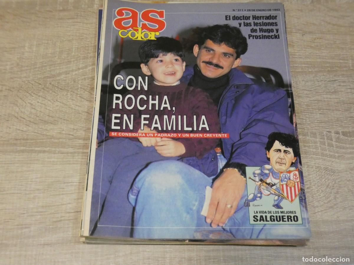 Coleccionismo deportivo: ARKANSAS1980 REVISTA DEPORTES AS COLOR NUM 311 26 ENERO 1992