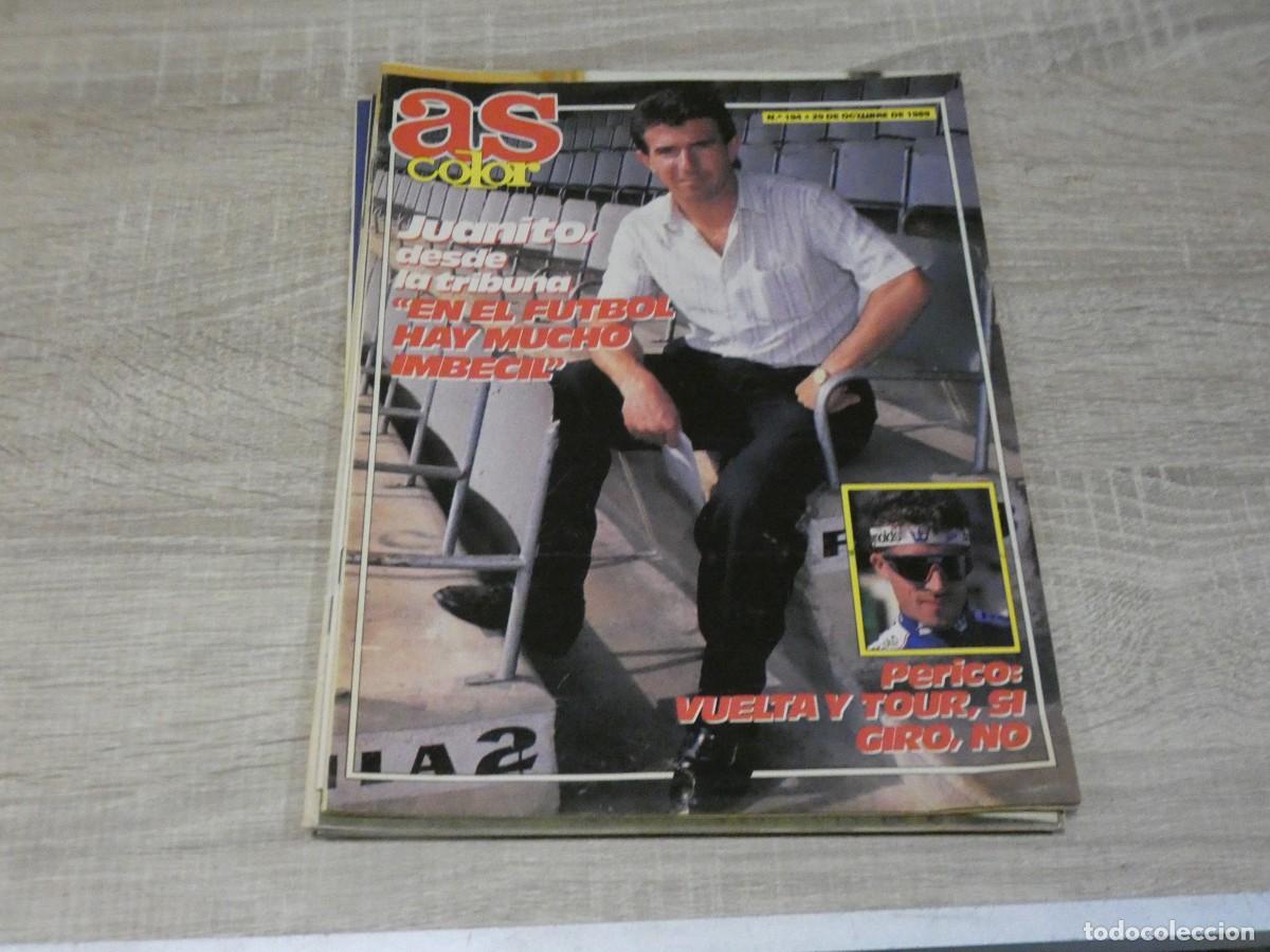 Coleccionismo deportivo: ARKANSAS1980 REVISTA DEPORTES AS COLOR NUM 194 29 OCTUBRE 1989