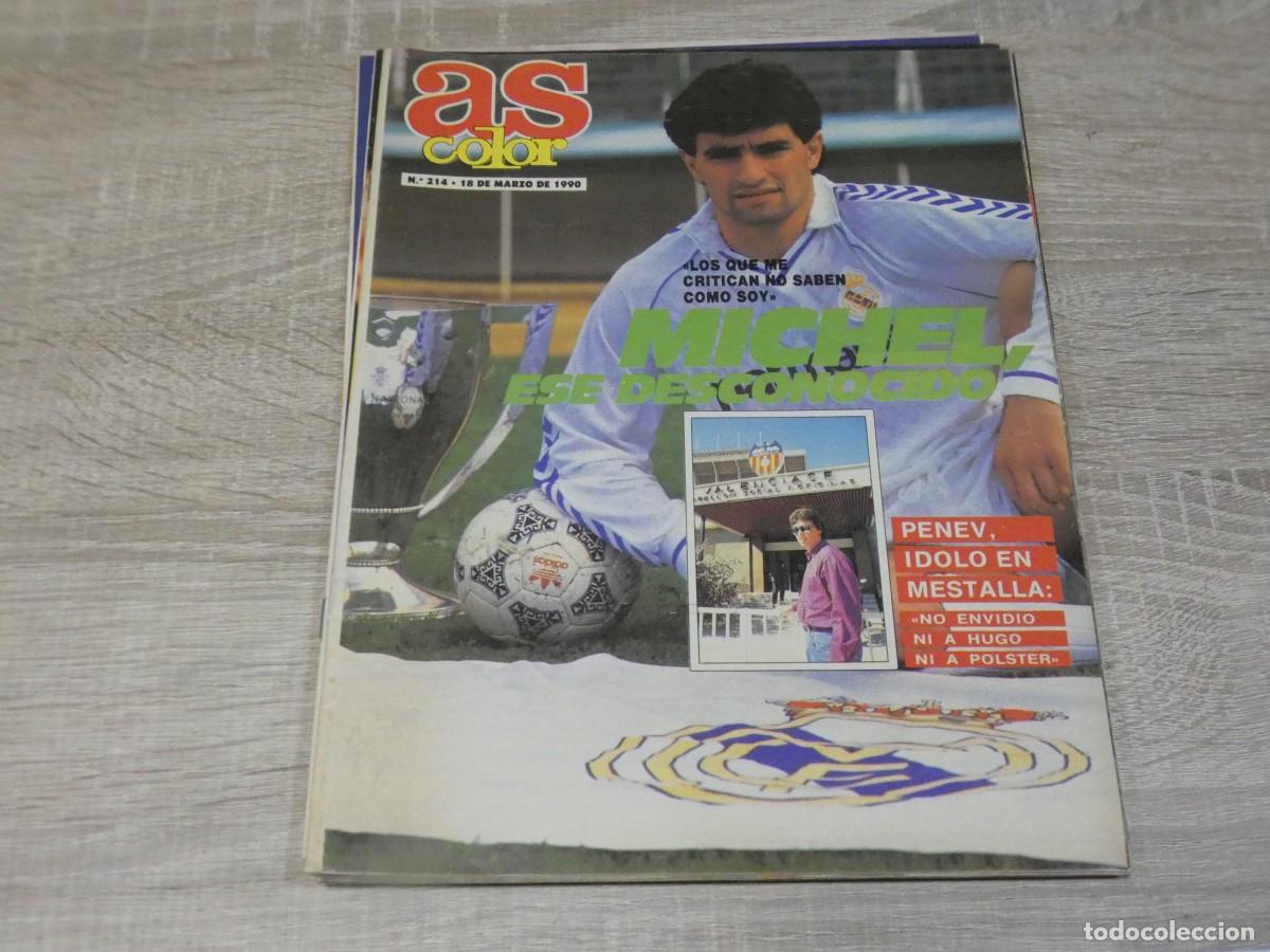 Coleccionismo deportivo: ARKANSAS1980 REVISTA DEPORTES AS COLOR NUM 214 18 MARZO 1990