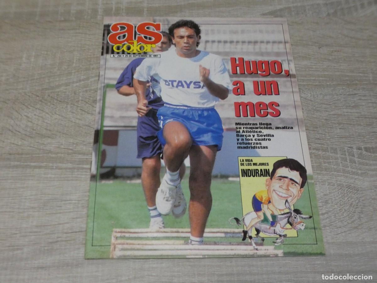 Coleccionismo deportivo: ARKANSAS1980 REVISTA DEPORTES AS COLOR NUM 294 29 SEPTIEMBRE 1991