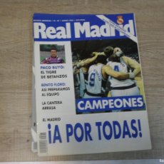 Coleccionismo deportivo: ARKANSAS1980 REVISTA REAL MADRID NUM 47 JUNIO 1993