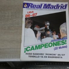 Coleccionismo deportivo: ARKANSAS1980 REVISTA FUTBOL REAL MADRID NUM 443 1 JULIO 1987
