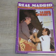 Coleccionismo deportivo: ARKANSAS1980 REVISTA FUTBOL REAL MADRID NUM 350 JULIO 1979