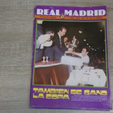 Coleccionismo deportivo: ARKANSAS1980 REVISTA FUTBOL REAL MADRID NUM 362 JULIO 1980