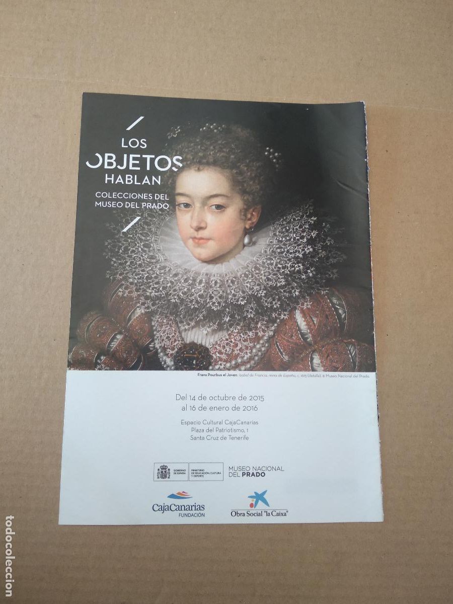 Coleccionismo deportivo: HOJA REVISTA TENERIFE PUBLICIDAD MUSEO DEL PRADO ISABEL DE FRANCIA 1615 HISTORIA EN LA WEB