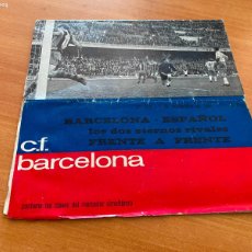 Coleccionismo deportivo: CF BARCELONA PROGRAMA OFICIAL. BARCELONA ESPAÑOL LOS ETERNOS RIVALES 1 NOVIEMBRE 1964 (COIB234)