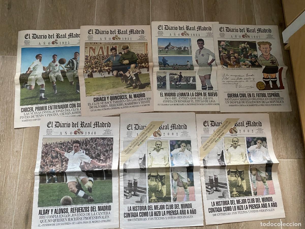 Coleccionismo deportivo: Especiales El Mundo El Diario del Real Madrid