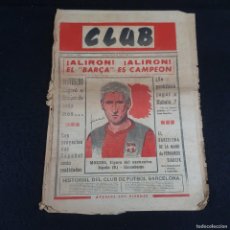 Coleccionismo deportivo: REVISTA DEPORTIVA - CLUB - AÑO II - Nº 28 - 1953 - PERIÓDICO - CLUB DE FUTBOL BARCELONA / 1.185