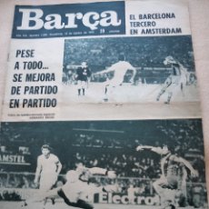 Coleccionismo deportivo: REVISTA BARÇA NUM. 1030 BARCELONA 12 DE AGOSTO 1975