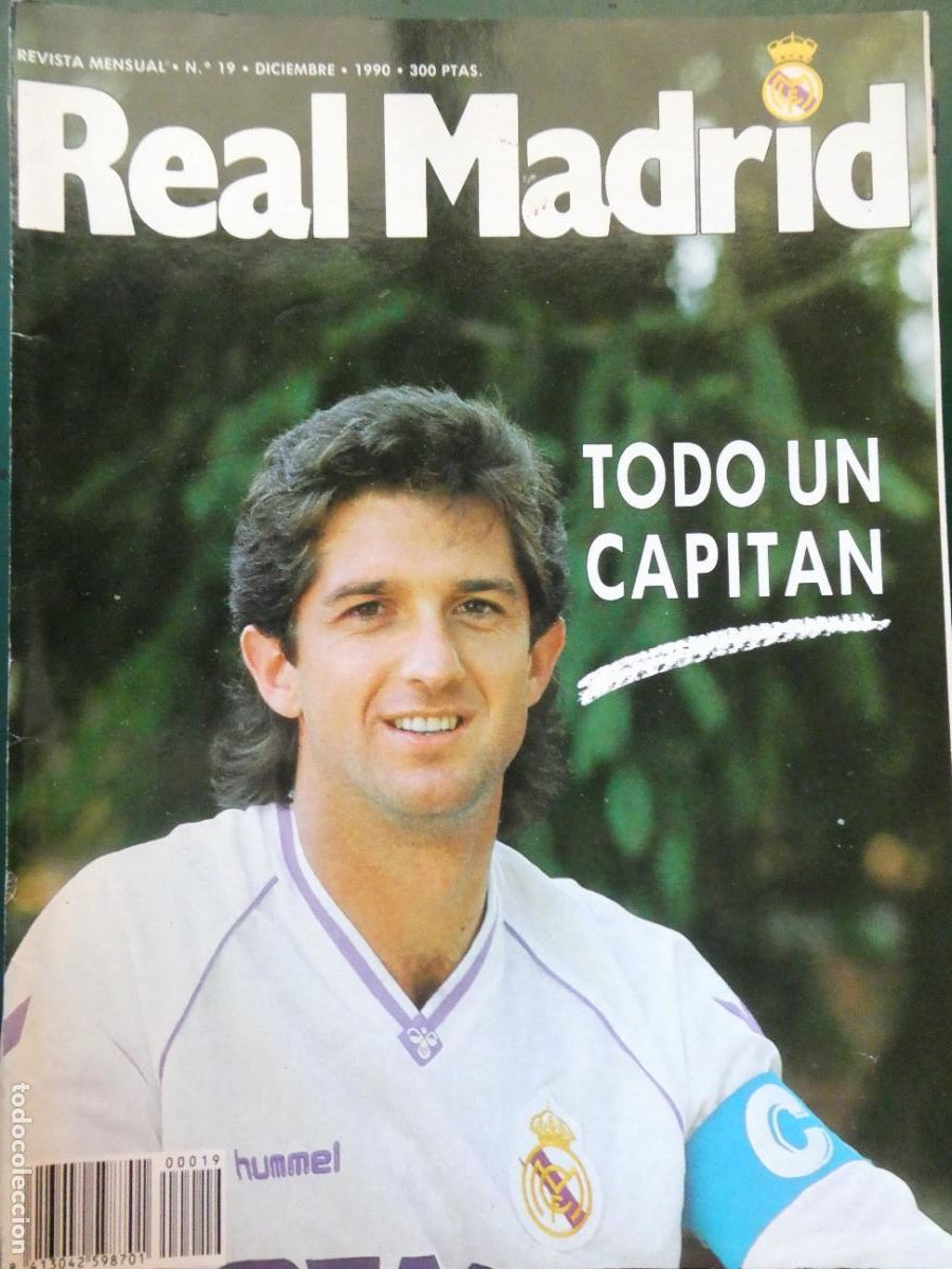 Sammelleidenschaft Sport: REVISTA REAL MADRID CLUB DE F&Uacute;TBOL. N&ordm; 19 DICIEMBRE 1990. CHENDO. 82P. 180 GR