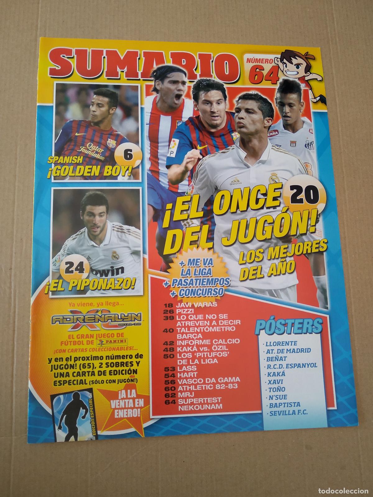 Coleccionismo deportivo: HOJA REVISTA JUGON MESSI CRISTIANO RONALDO FALCAO NEYMAR THIAGO HIGUAIN JONAS FLORENTINO PEREZ