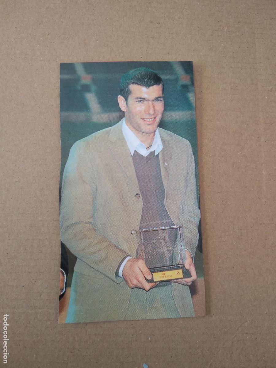 Coleccionismo deportivo: ANTIGUO RECORTE DE DIARIO PERIODICO ZIDANE OWEN RONALDO MIDE 7,5CM X 14,2CM