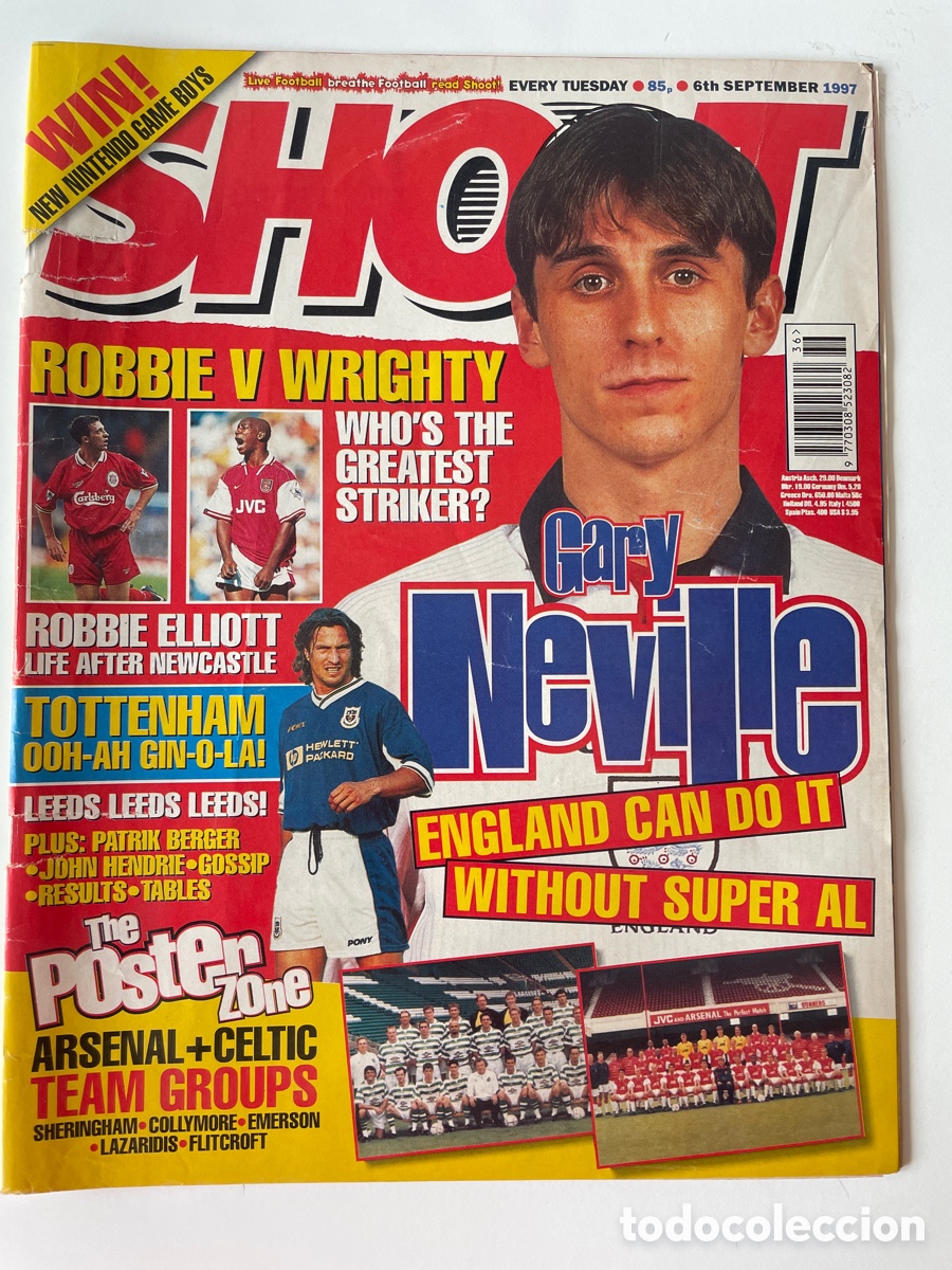 Sports collectibles: Revista Shoot 06/09/1997