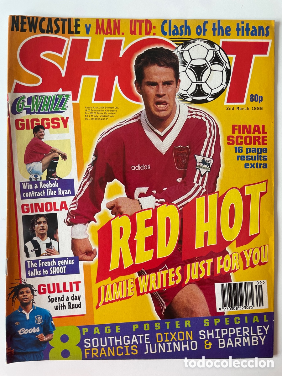 Sports collectibles: Revista Shoot 02/03/1996 sin posters