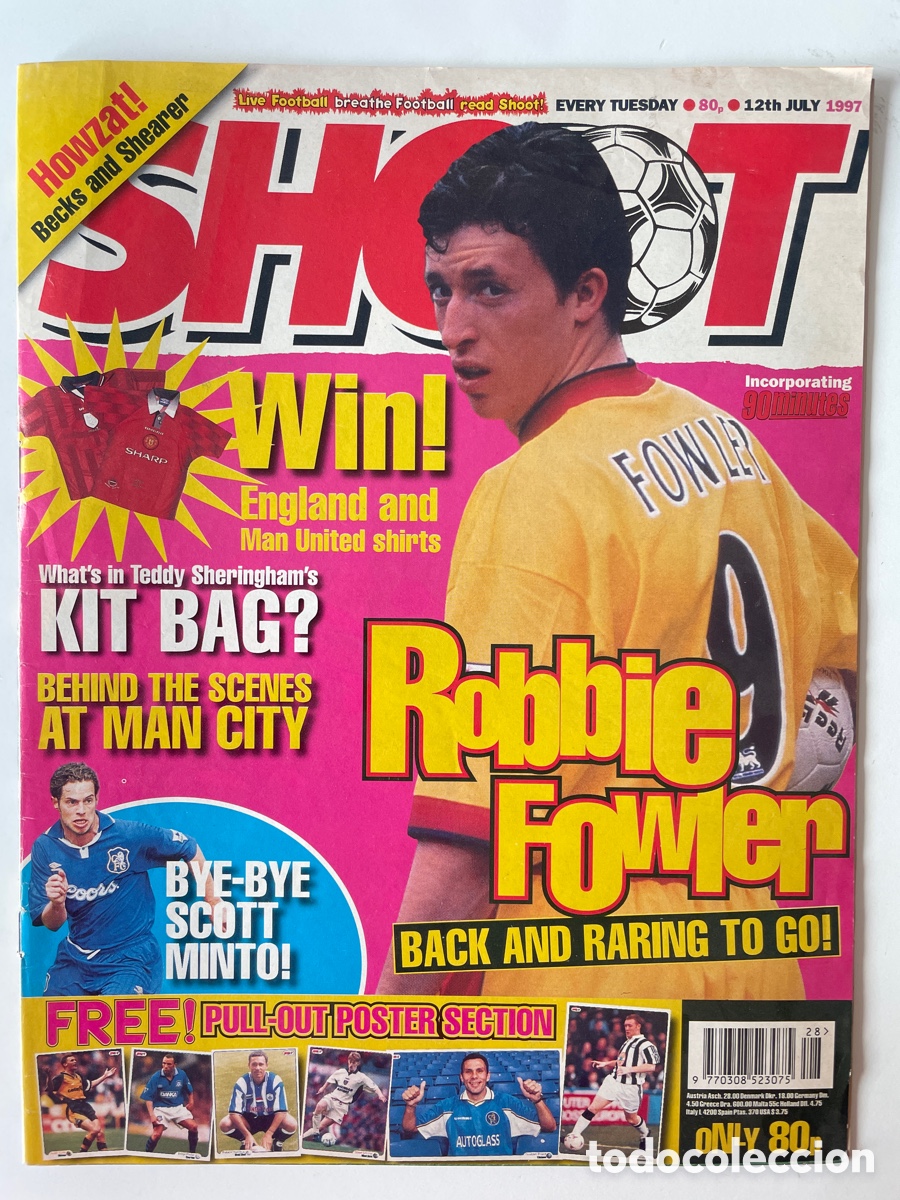 Sports collectibles: Revista Shoot 12/07/1997