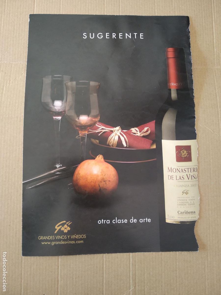 Coleccionismo deportivo: HOJA REVISTA ZARAGOZA PUBLICIDAD GRANDES VINOS Y VI&Ntilde;EDOS CERVEZA AMBAR