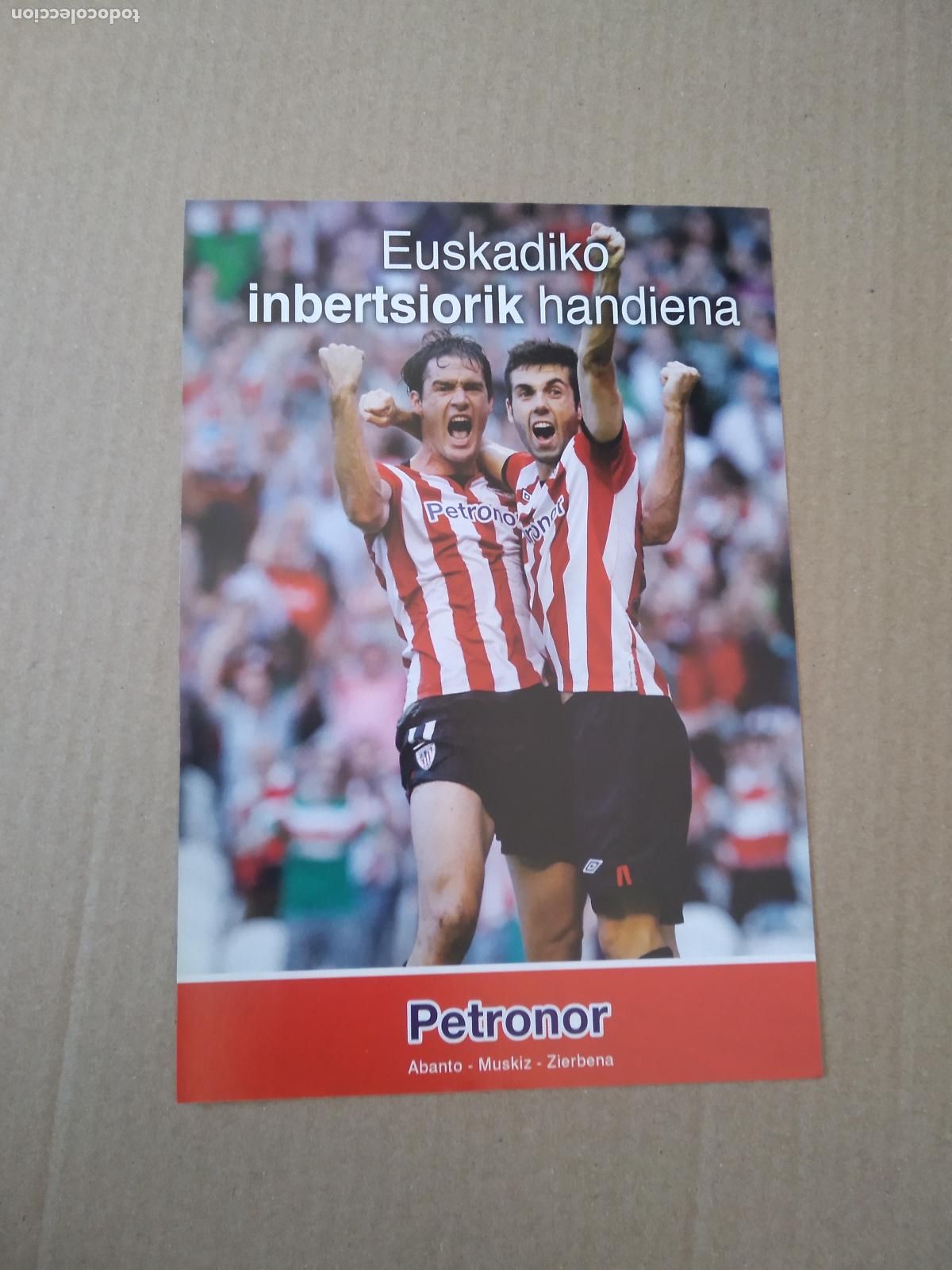 Coleccionismo deportivo: HOJA REVISTA ATHLETIC CLUB BILBAO GABILONDO SUSAETA PUBLICIDAD PETRONOR