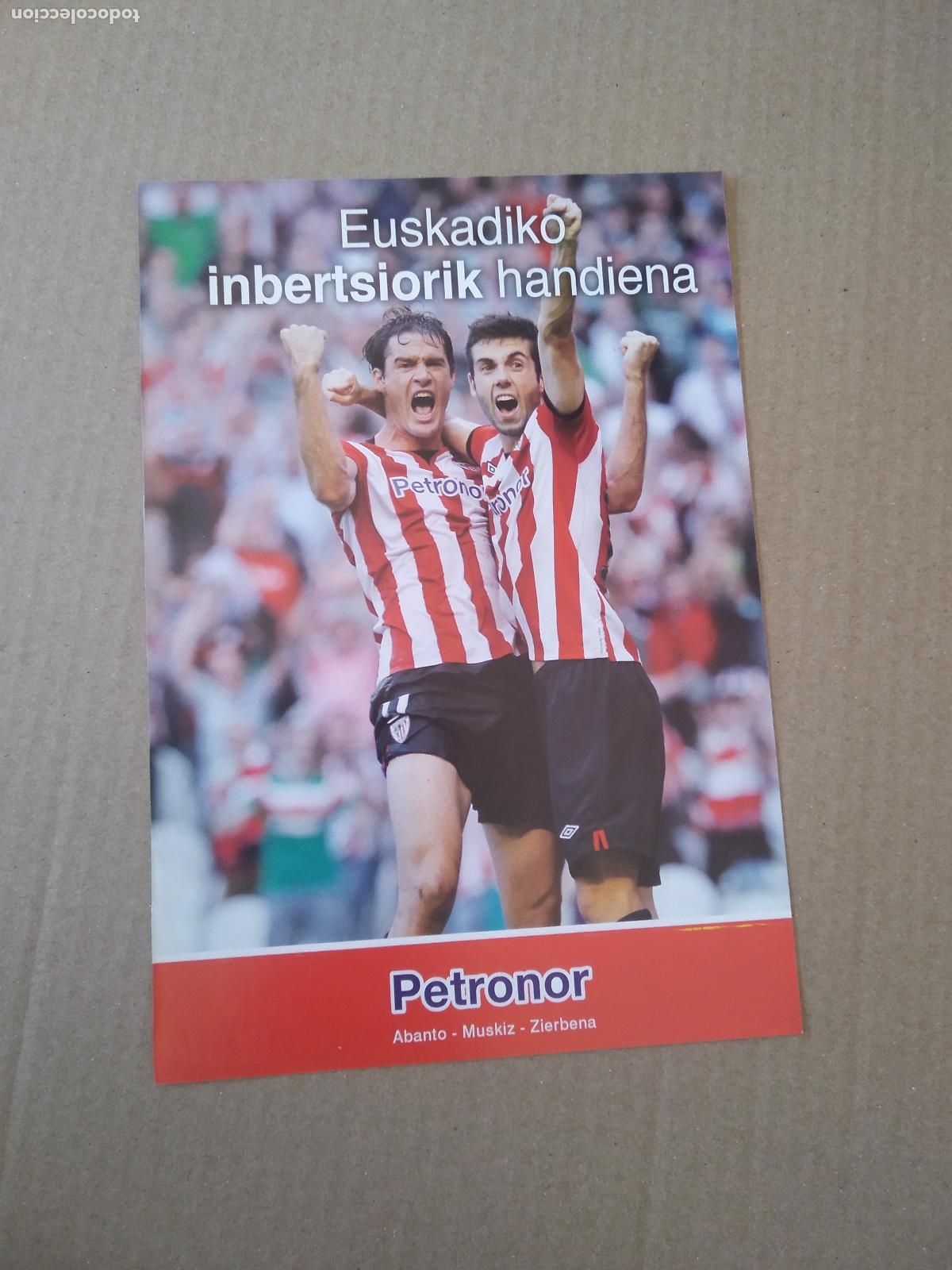 Coleccionismo deportivo: HOJA REVISTA ATHLETIC CLUB BILBAO GABILONDO SUSAETA PUBLICIDAD PETRONOR