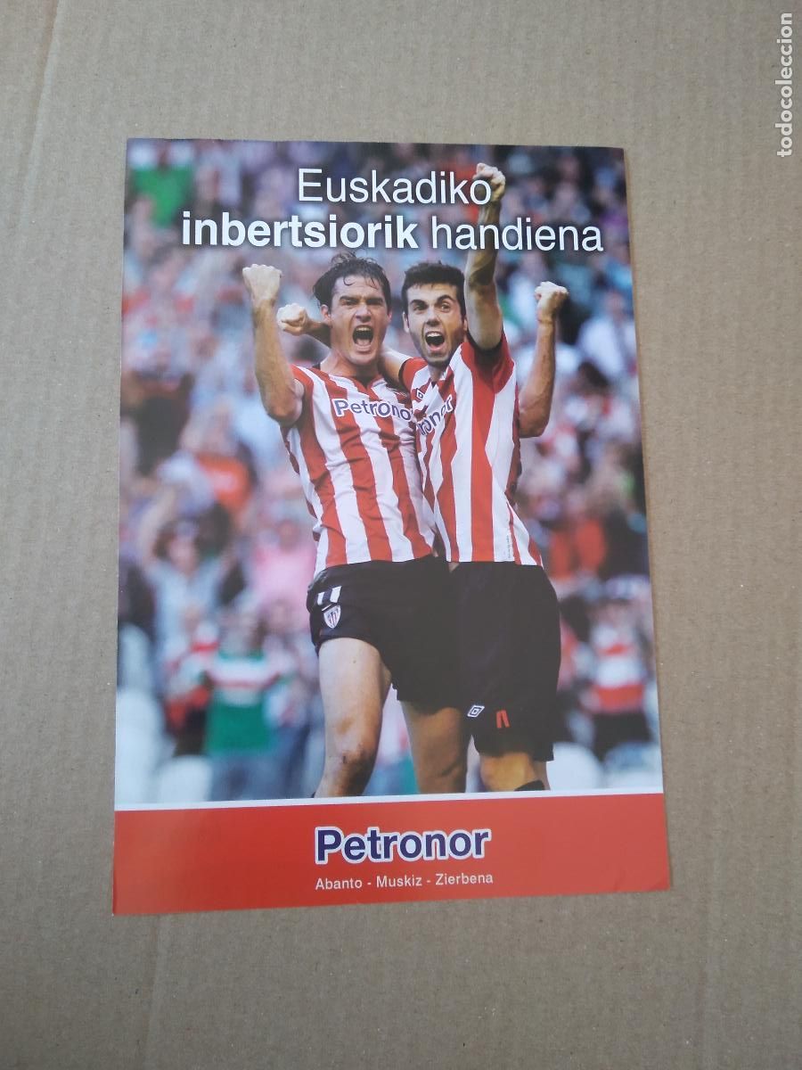 Coleccionismo deportivo: HOJA REVISTA ATHLETIC CLUB BILBAO GABILONDO SUSAETA PUBLICIDAD BBK