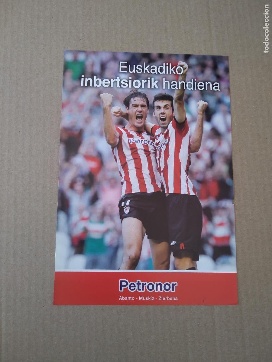 Coleccionismo deportivo: HOJA REVISTA ATHLETIC CLUB BILBAO GABILONDO SUSAETA PETRONOR PUBLICIDAD BBK KUTXABANK