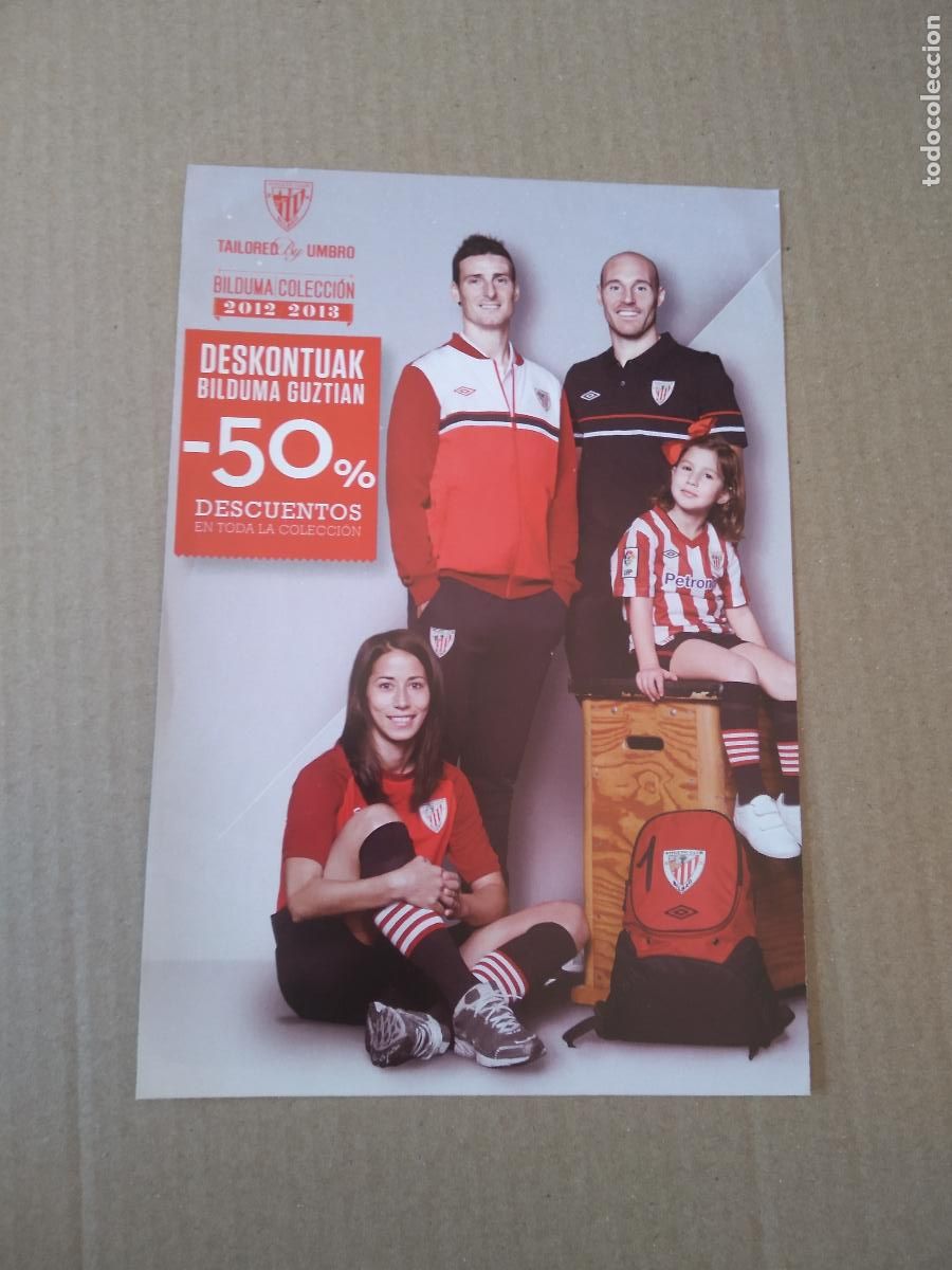 Coleccionismo deportivo: HOJA REVISTA ATHLETIC CLUB BILBAO ADURIZ TOQUERO SAIOA BILDUMA COLECCION 12-13 PUBLICIDAD SAN MIGUEL