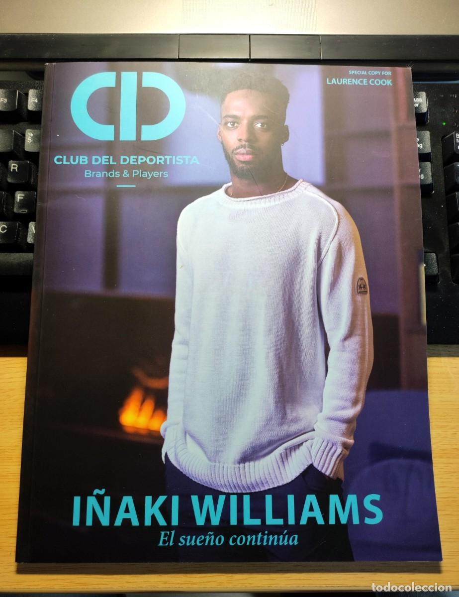Coleccionismo deportivo: REVISTA CLUB DEL DEPORTISTA BRANDS PLAYERS I&Ntilde;AKI WILLIAMS ATHLETIC BILBAO EUROCOPA 2024 MARADONA
