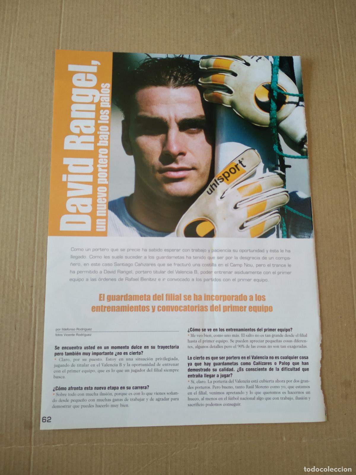 hoja revista valencia entrevista david rangel - Compra venta en ...