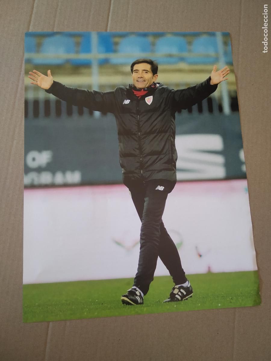 Coleccionismo deportivo: HOJA REVISTA ATHLETIC CLUB BILBAO TIPO POSTER VALVERDE PUBLICIDAD SAN MIGUEL