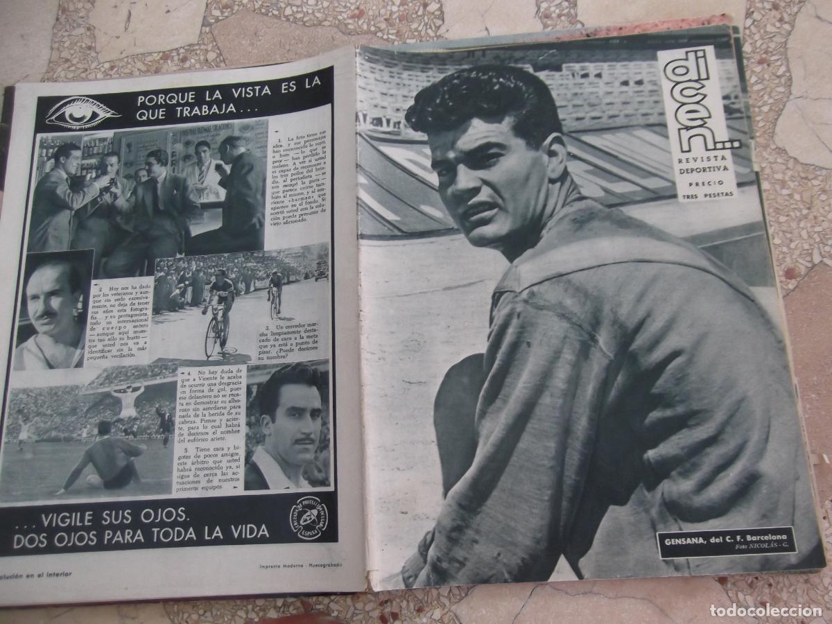 Sports collectibles: dicen...n&ordm; 300, 1958, gensana, la vista es la que trabaja