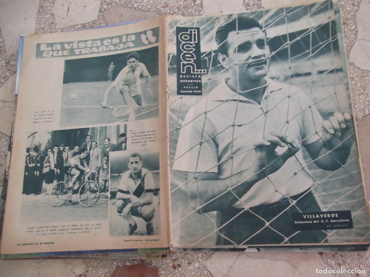 Sports collectibles: dicen...n&ordm; 395, 1960, villaverde, la vista es la que trabaja, antonio ramallets