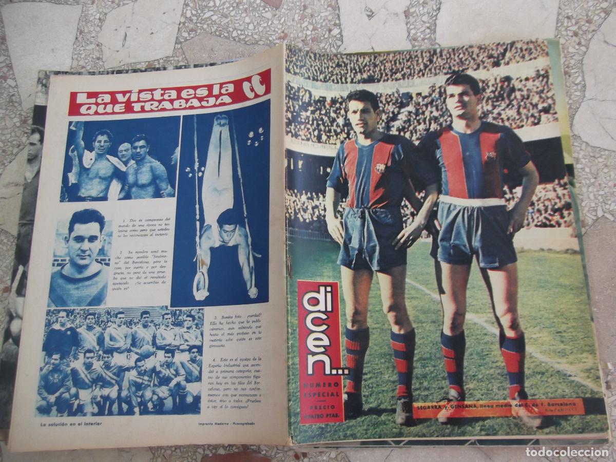 Sports collectibles: dicen...n&ordm; 340, 1959, segarra y gensana , la vista es la que trabaja