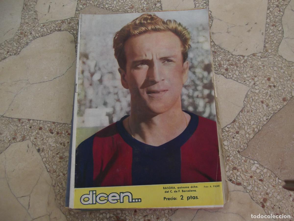 Sports collectibles: dicen...n&ordm; 134, 1955, el cine a traves de ricardo pastor, basora,