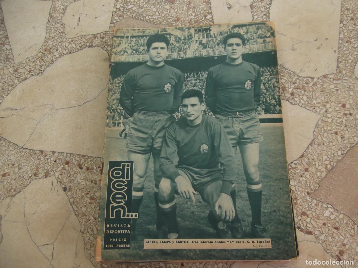 Sports collectibles: dicen...n&ordm; 341, 1959, sastre,camps, bartoli, al margen del deporte victor castilla
