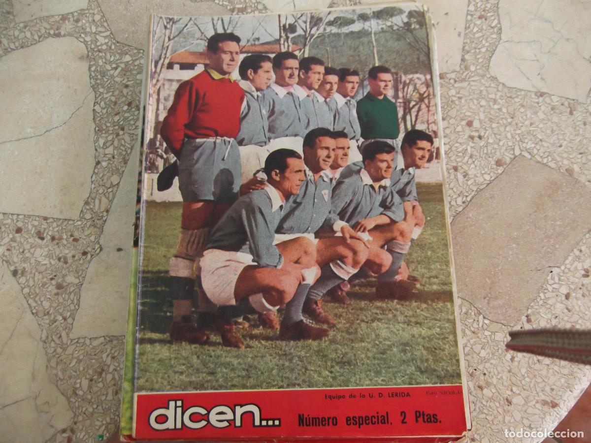 Sports collectibles: dicen... n&ordm; 78, 1954, u.d. lerida, el cine a traves de munta&ntilde;ola, 24 paginas