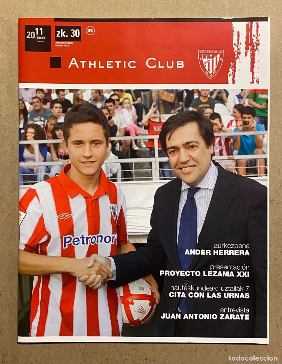 Coleccionismo deportivo: ATHLETIC CLUB DE BILBAO N&deg; 24 (2011). REVISTA OFICIAL. SAN MAM&Eacute;S: DECISI&Oacute;N ESTRAT&Eacute;GICA, OSCAR DE MAR
