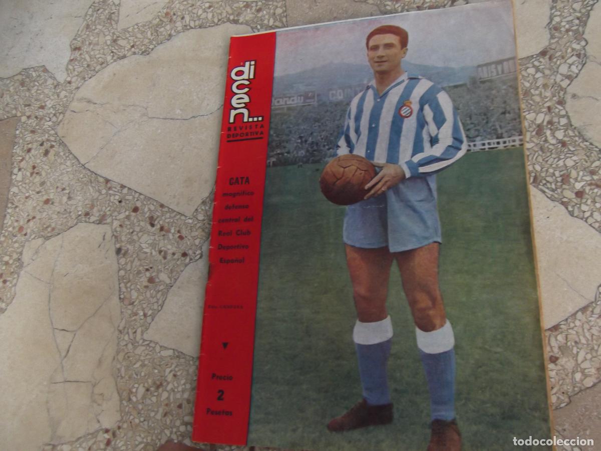 Sports collectibles: dicen... n&ordm; 195, 1956, tejada, el cine a traves de munta&ntilde;ola, cata magnifico defensa central