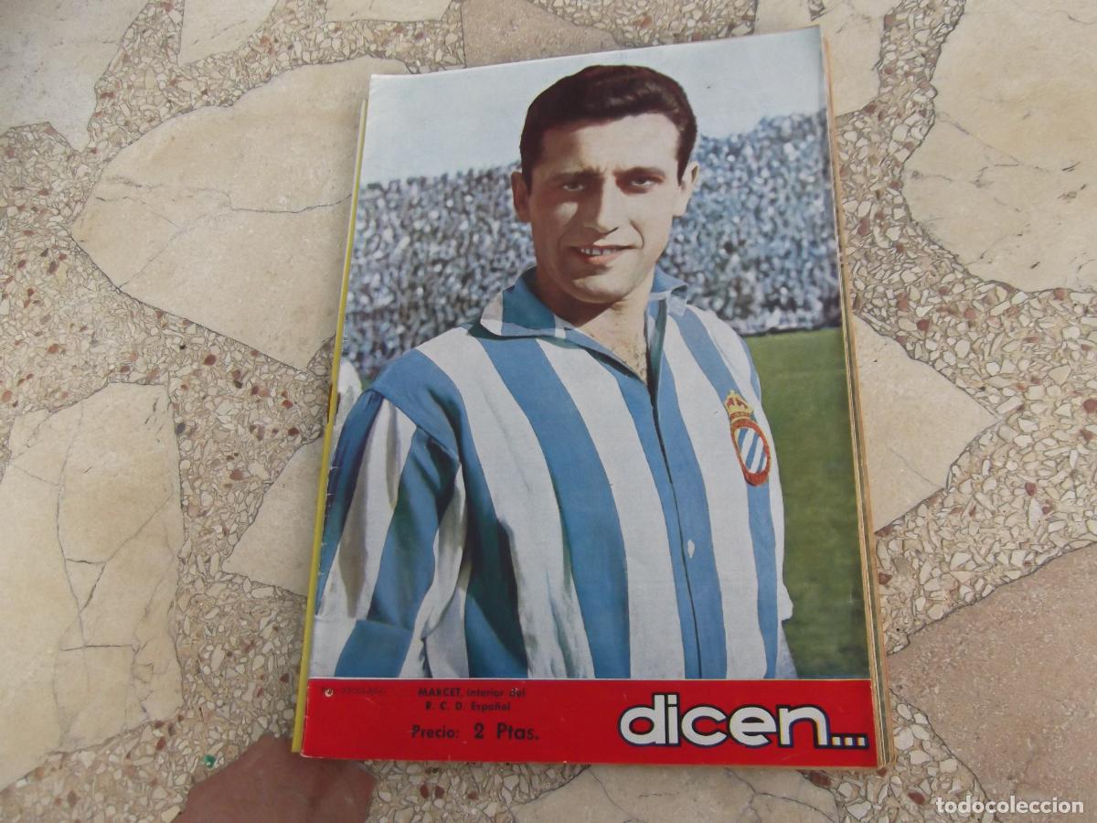 Sports collectibles: dicen... n&ordm; 107, 1954, marcet, boxeador perez artero, zamora,