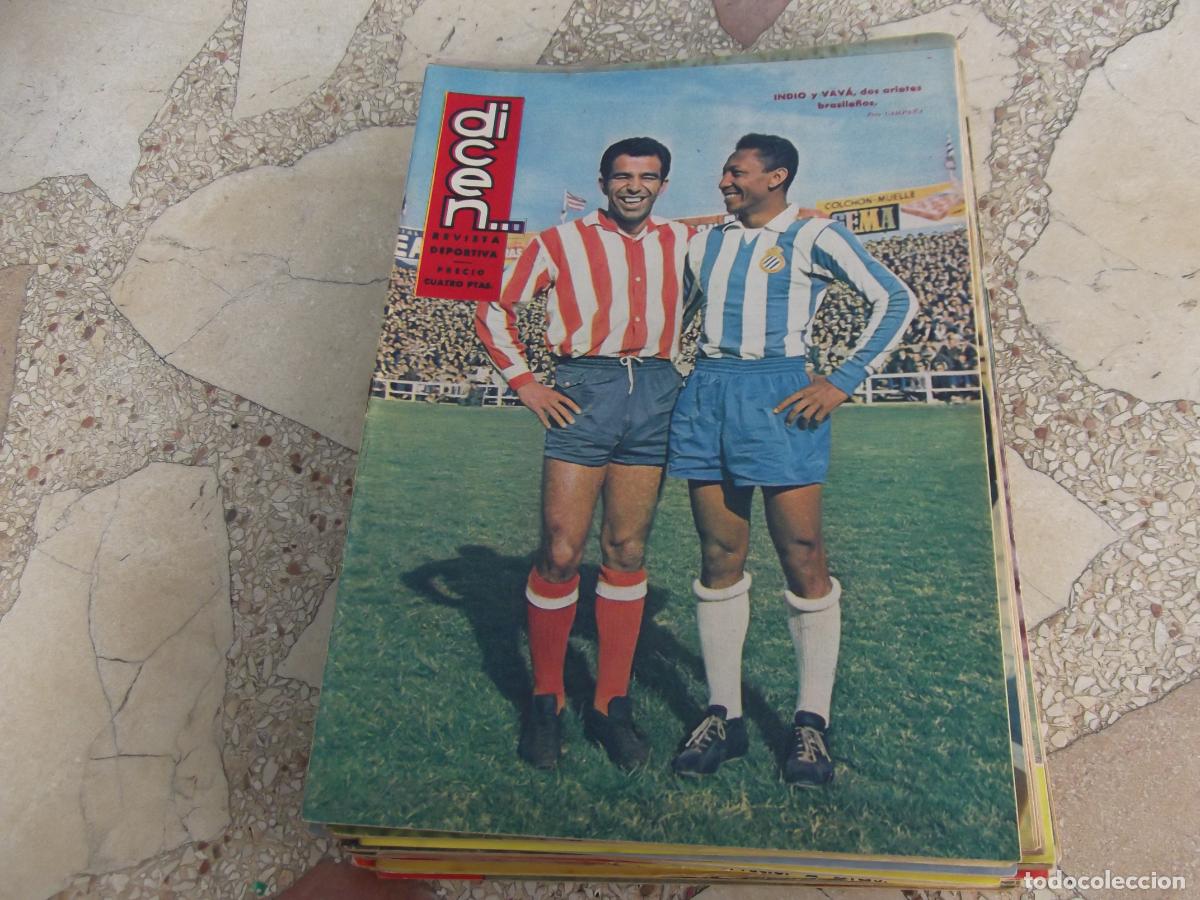 Sports collectibles: dicen... n&ordm; 384, 1960, indio y vava, segarra, capitan argiles a sus jugadores, julian clapera